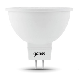 Лампа светодиодная Gauss GU5.3 7W 6500K матовая 101505307