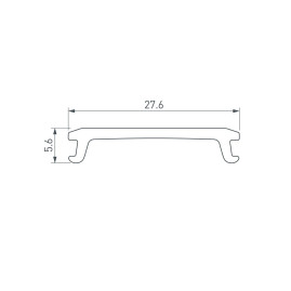 Рассеиватель Arlight Stretch-25-Ceil-Center-5M Opal-PVC 046726