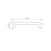 Рассеиватель Arlight Stretch-25-Ceil-Center-5M Opal-PVC 046726