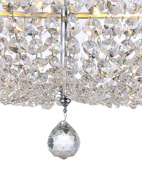 Потолочный светильник Natali Kovaltseva Barocco 81405/8C Chrome