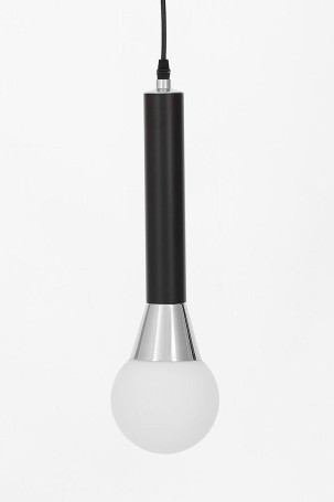Подвесной светильник Lumina Deco Folino LDP 7012-1B BK+CHR