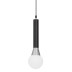 Подвесной светильник Lumina Deco Folino LDP 7012-1B BK+CHR