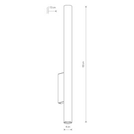 Настенный светильник Nowodvorski Fourty Wall XL White 10758