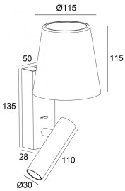 Бра Deko-Light Alwa I 341229