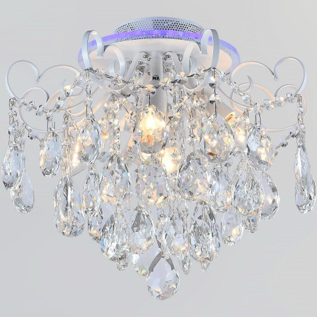 Потолочная люстра Reluce 04024-0.3-04 WH+SILVER PN+RGB