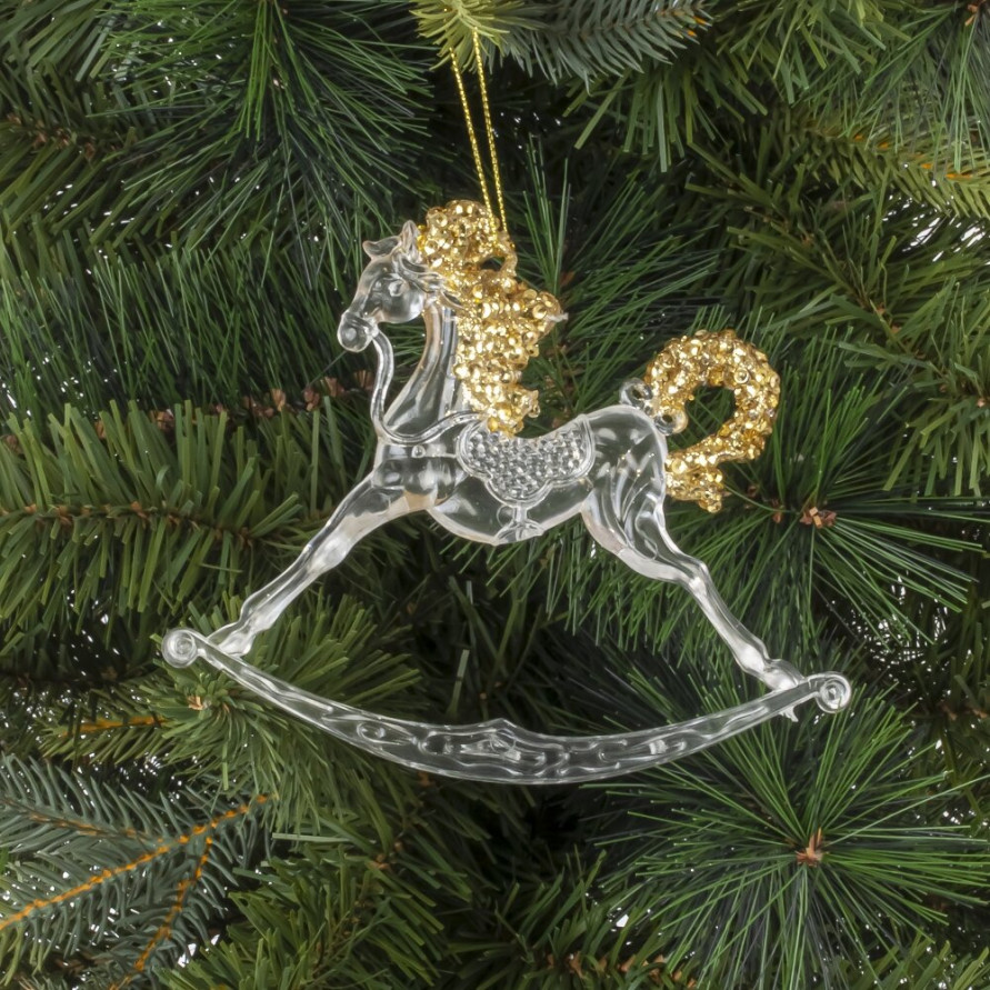 Украшение новогоднее &quot;Лошадка&quot;, L14 W1 H12 см