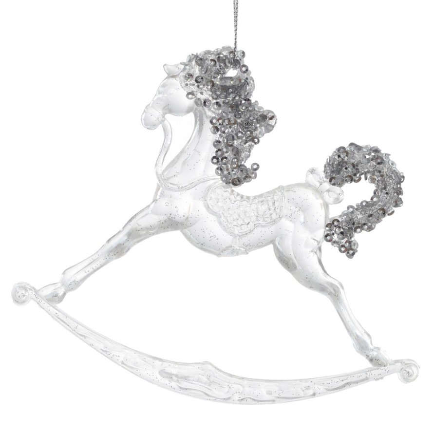 Украшение новогоднее &quot;Лошадка&quot;, L14 W1 H12 см