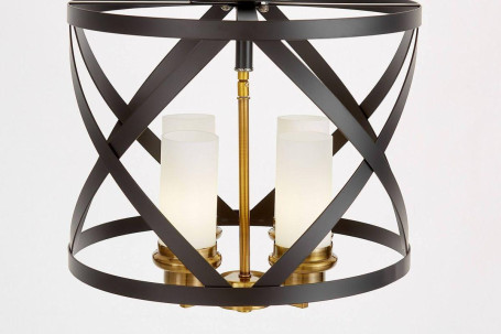 Подвесная люстра Lumina Deco Astila LDP 1242-3 BK+MD