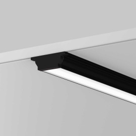 Алюминиевый профиль накладной 11x3,5 с вертикальным изгибом ALM-1103-B-2M Maytoni Led Strip 631018