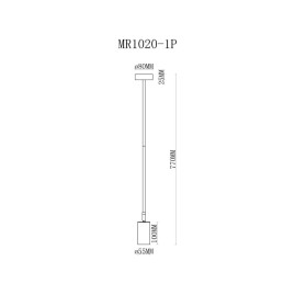 Подвесной светильник MyFar Dereck MR1020-1P