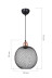 Подвесной светильник Toplight Beatrix TL1602H-01BK