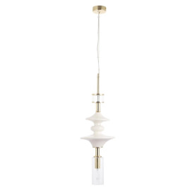 Подвесной светильник Crystal Lux Valencia SP1.4 Gold