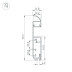Профиль Arlight Plintus-H80-2000 Anod 046390