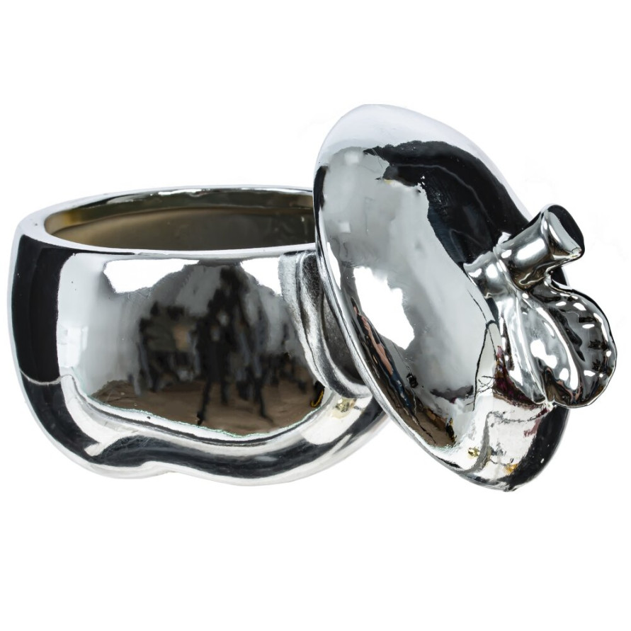 Шкатулка &quot;Яблоко&quot;, L9 W9 H8,5 см, 2в.