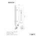 Бра iLamp Thor 88042W BR