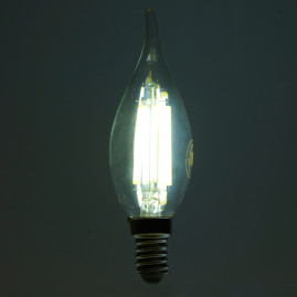 Лампа светодиодная Feron.PRO LB-1218 Свеча на ветру E14 1320LM 8W 175-265V 6400K 51267
