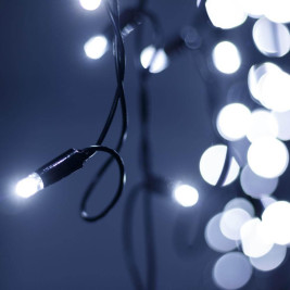 Уличная светодиодная гирлянда Ardecoled бахрома 230V белый ARD-Edge-Pro-4000X600-Black-128Led-Std White 026023