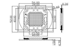 Светодиод Arlight ARPL-80W-EPA-5060-DW 018433