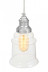 Бра Lumina Deco Fredica Moletti LDW 6844-1 CHR+PR