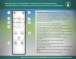 Потолочная светодиодная люстра Ambrella light Comfort LineTech FL51391