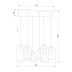 Подвесная люстра TK Lighting 1027 Marco Graphite