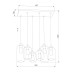 Подвесная люстра TK Lighting 1027 Marco Graphite