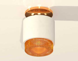 Комплект накладного светильника Ambrella light Techno Spot XS7510122 SWH/CF белый песок/кофе (N7929, C7510, N7195)