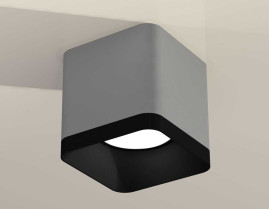 Комплект накладного светильника Ambrella light Techno Spot XS7807002 SGR/SBK серый песок/черный песок (C7807, N7702)