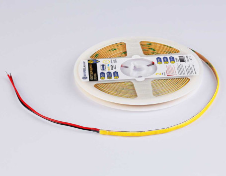 Светодиодная лента Ambrella Light GS4612 COB 400Led/10W m/ 24V IP20 4500K/ 5m*5mm*2.1mm (2 конт.) GS4612