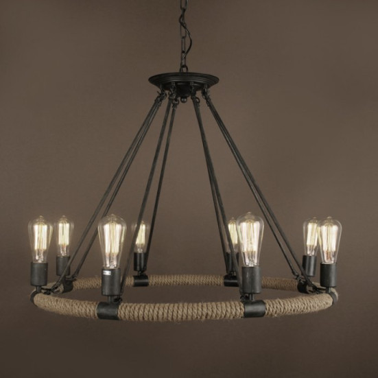 Подвесная люстра Loft-Concept Loft Rope Light 40.103-0 5257