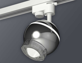 Комплект трекового светильника Ambrella light Track System XT1104001 PSL/CL серебро полированное/прозрачный (A2520, C1104, N7191)