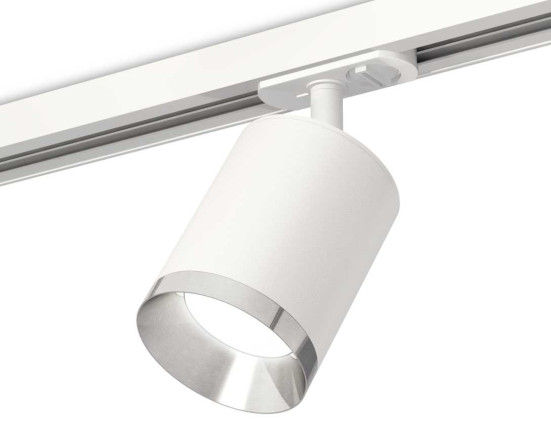 Комплект трекового светильника Ambrella light Track System XT7421003 SWH/PSL белый песок/серебро полированное (A2536, C7421, N7032)