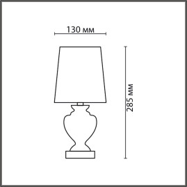 Настольная лампа Lumion Classi Bianka 8163/1T