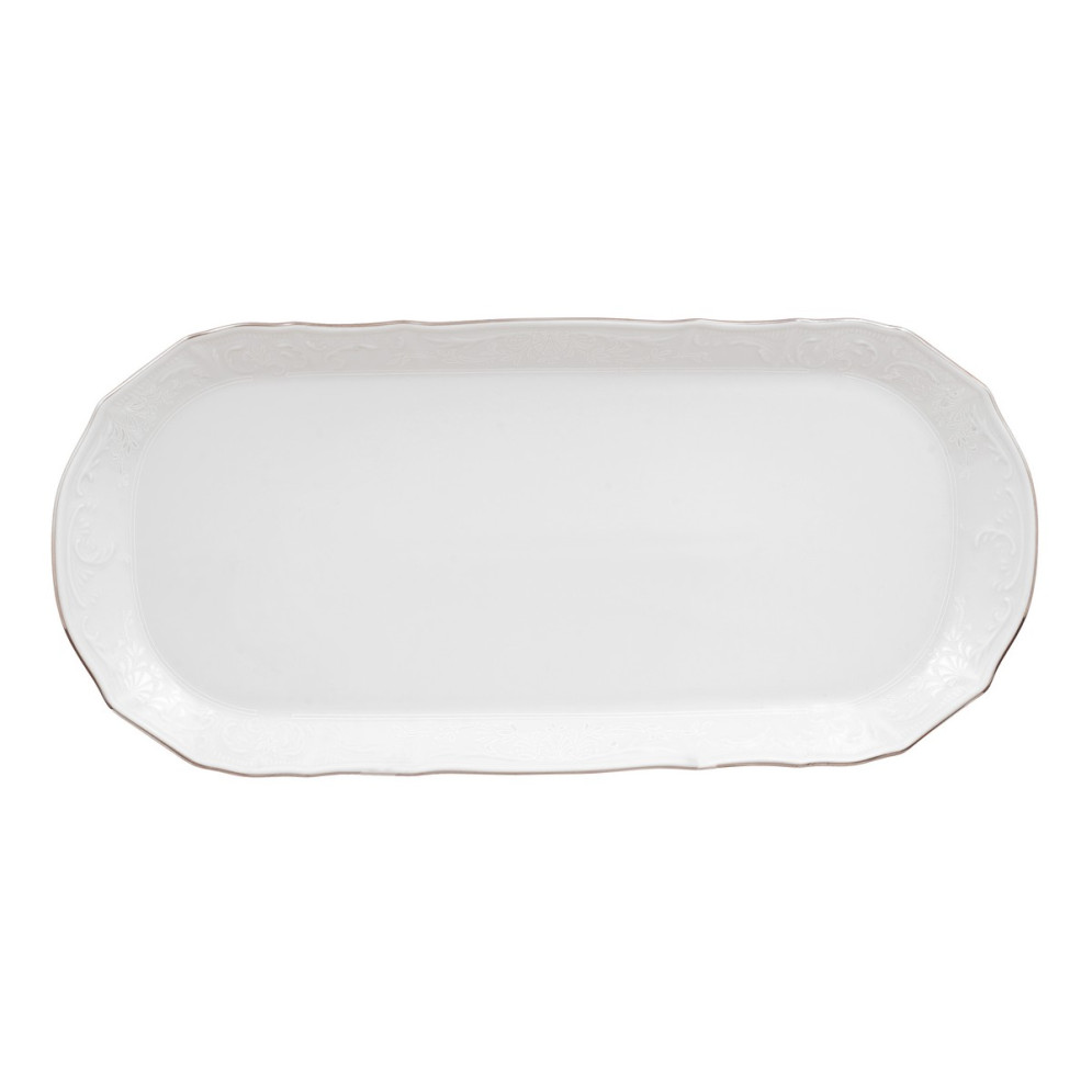 Поднос прямоугольный 37см.&quot;Бернадот Платина 2021&quot; Bernadotte