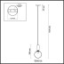Подвесной светильник Odeon Light Pendant Okia 4670/1