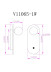 Бра Moderli Cavity V11065-1W