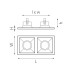 Комплект из светильников и рамки Lightstar Domino Quadro (214527+214507+214507) D5270707