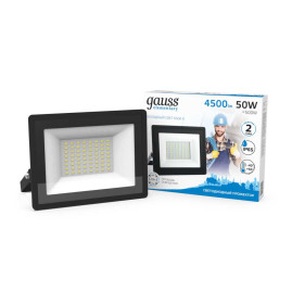 Прожектор светодиодный Gauss 50W 613100350