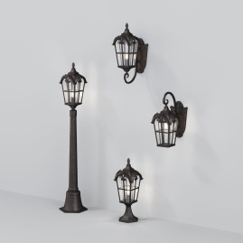 Уличный настенный светильник Maytoni Outdoor Albion O413WL-01BZ