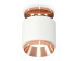 Комплект накладного светильника Ambrella light Techno Spot XS7510140 SWH/PPG белый песок/золото розовое полированное (N7930, C7510, N7035)