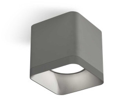 Комплект накладного светильника Ambrella light Techno Spot XS7807003 SGR/SSL серый песок/серебро песок (C7807, N7703)
