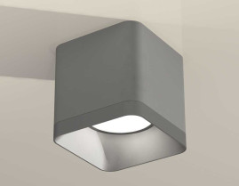 Комплект накладного светильника Ambrella light Techno Spot XS7807003 SGR/SSL серый песок/серебро песок (C7807, N7703)