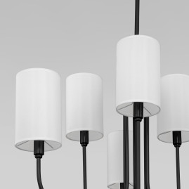 Подвесная люстра Eurosvet Abbey 60164/6 черный Smart