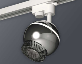 Комплект трекового светильника Ambrella light Track System XT1104002 PSL/BK серебро полированное/тонированный (A2520, C1104, N7192)