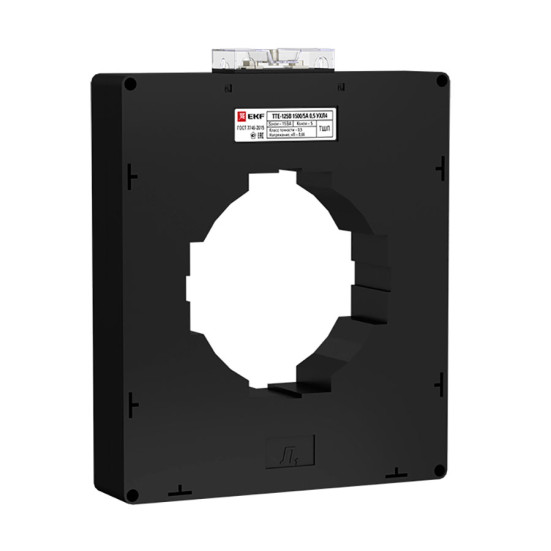 Трансформатор тока ТТЕ-125-1500/5А класс точности 0,5S (большой корпус) EKF PROxima tte-125B-1500-0.5S