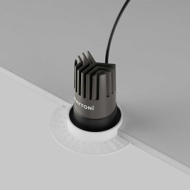 Встраиваемый светильник Maytoni Technical Downlight Dip DL124-10W-4K-TRS-B