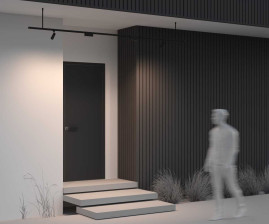 Жесткий подвес Maytoni Outdoor для уличной трековой системы Elasity IP O-TR001-HL-B300