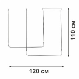 Люстра Vitaluce V2530-1/2S