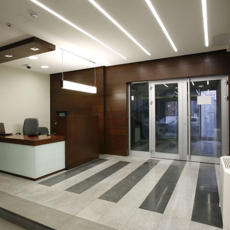 Профиль встраиваемый серебро 2м. Apeyron 08-02-01