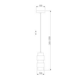 Подвесной светильник Eurosvet Mark 50235/1 никель a058954